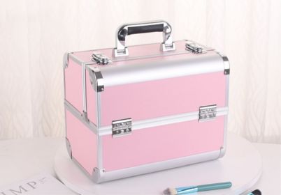 Special Makeup Set For Professional Children's Stage Performances (Option: Pink-Aluminum box)