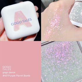 Small White Square High Light Contour Compact Glitter Face Brightening Mashed Potatoes (Option: 401)