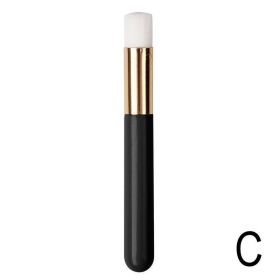 False Eyelash Mousse Brush Household Cleaning Wash Makeup (Option: Black gold tube)